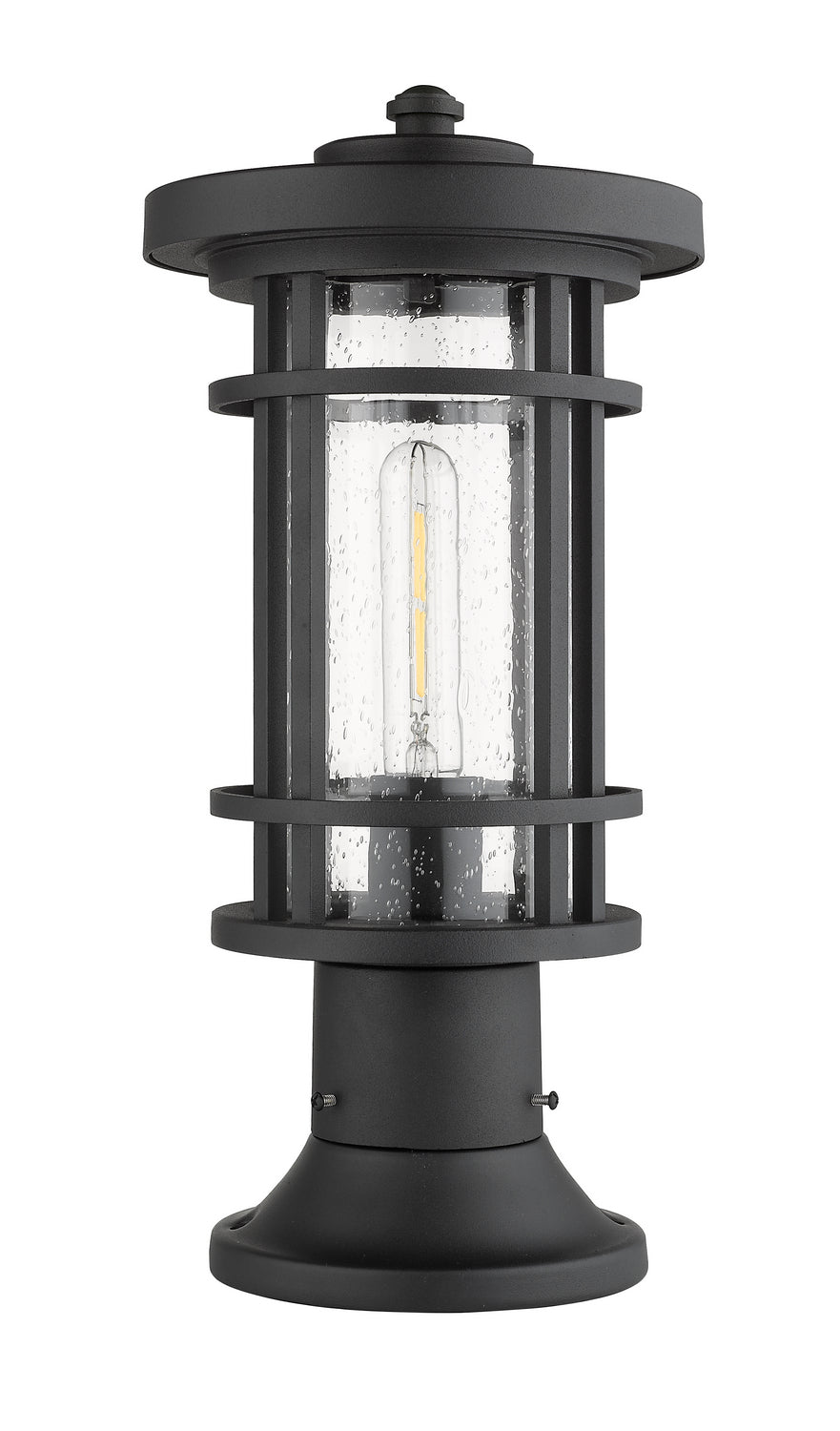 Z-Lite Canada - 570PHM-553PM-BK - One Light Outdoor Pier Mounted Fixture - Jordan - Black