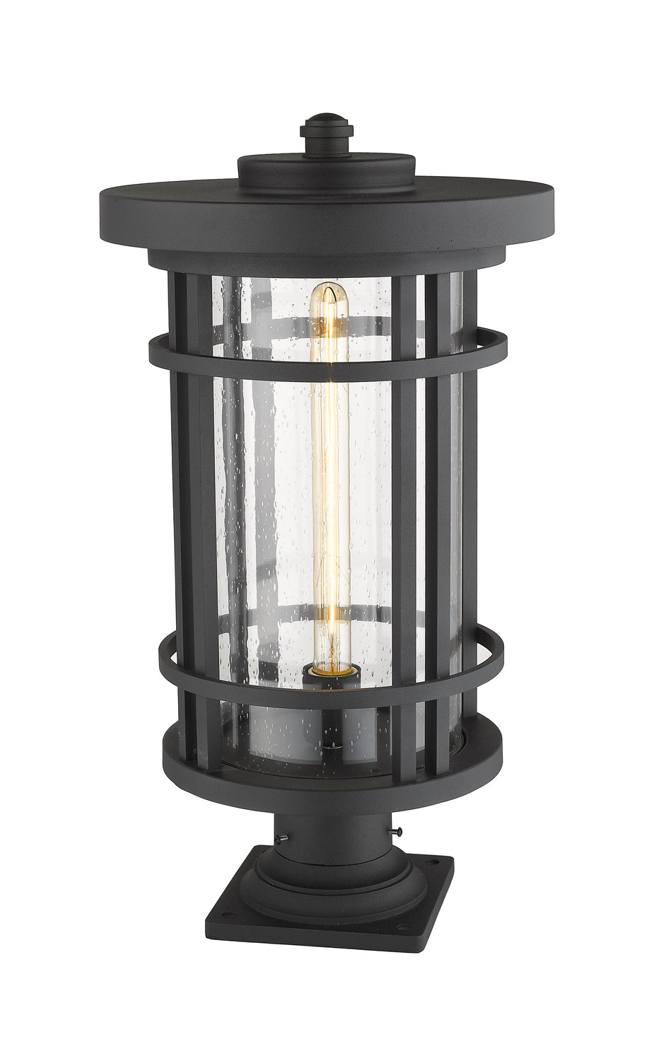 Z-Lite Canada - 570PHXL-533PM-BK - One Light Outdoor Pier Mounted Fixture - Jordan - Black