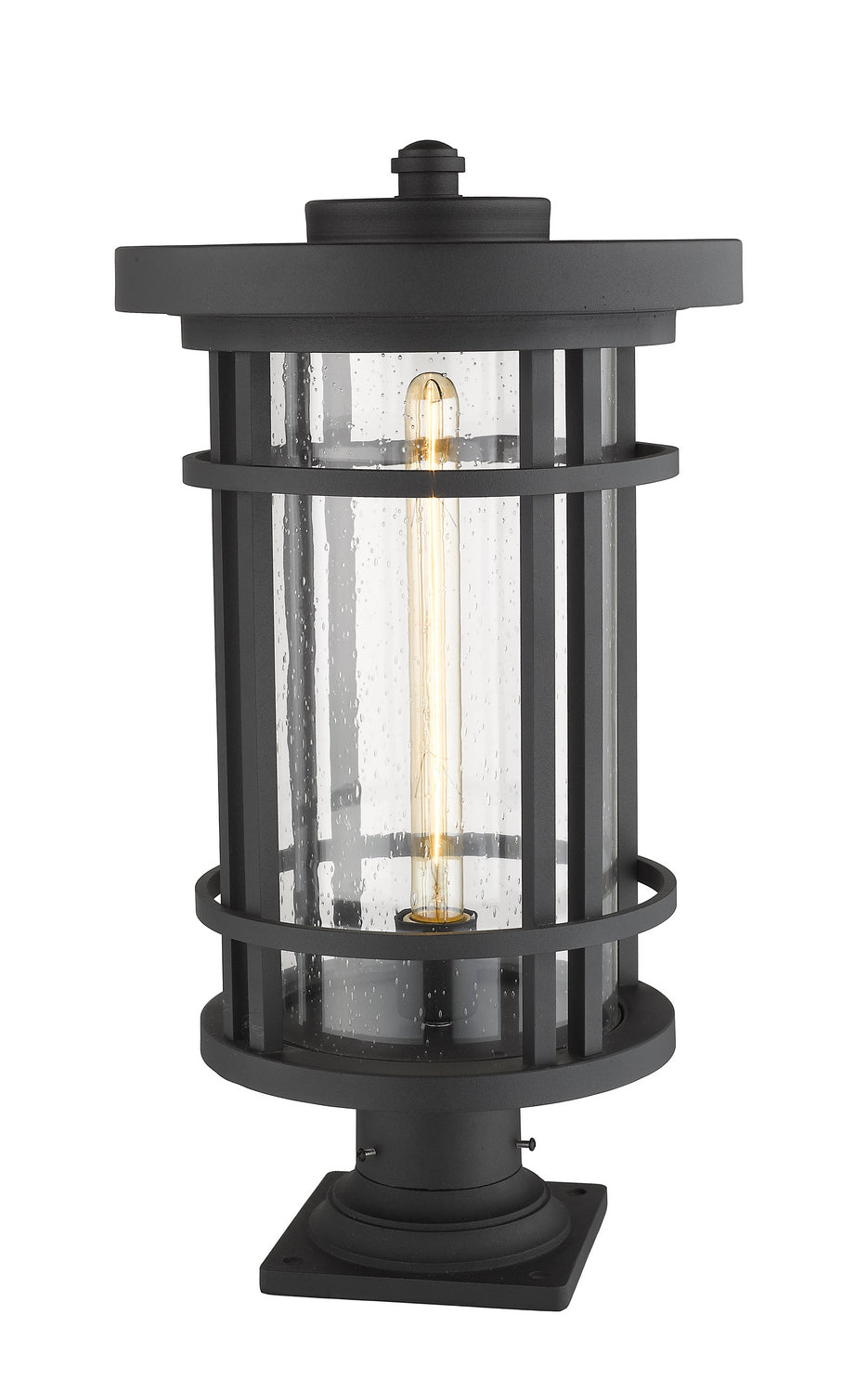 Z-Lite Canada - 570PHXL-533PM-BK - One Light Outdoor Pier Mounted Fixture - Jordan - Black