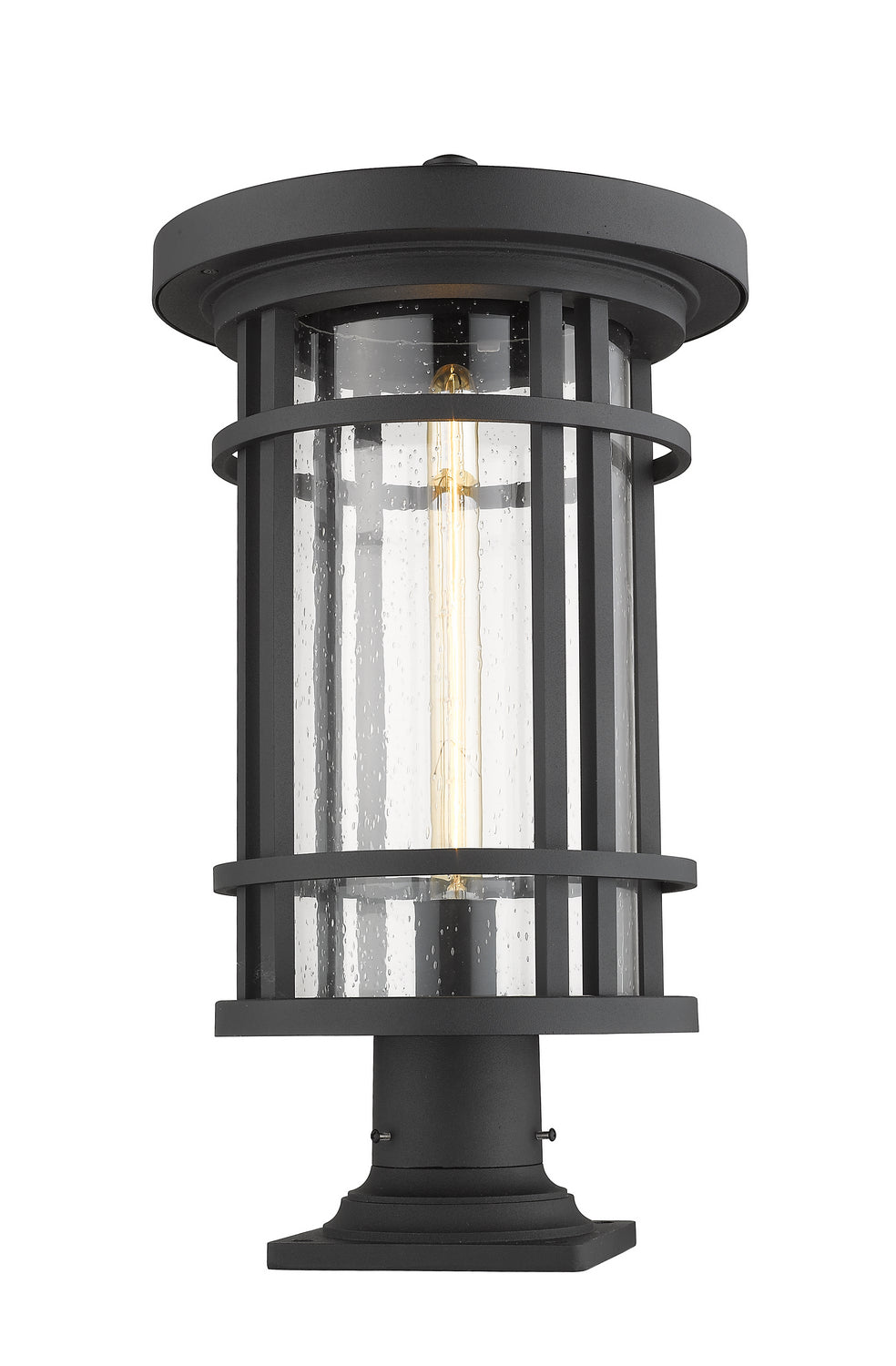 Z-Lite Canada - 570PHXL-533PM-BK - One Light Outdoor Pier Mounted Fixture - Jordan - Black