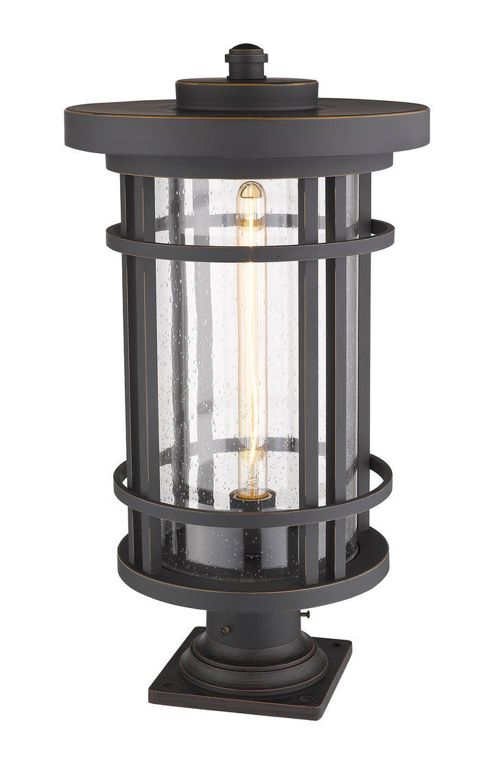 Z-Lite Canada - 570PHXL-533PM-ORB - One Light Outdoor Pier Mounted Fixture - Jordan - Oil Rubbed Bronze