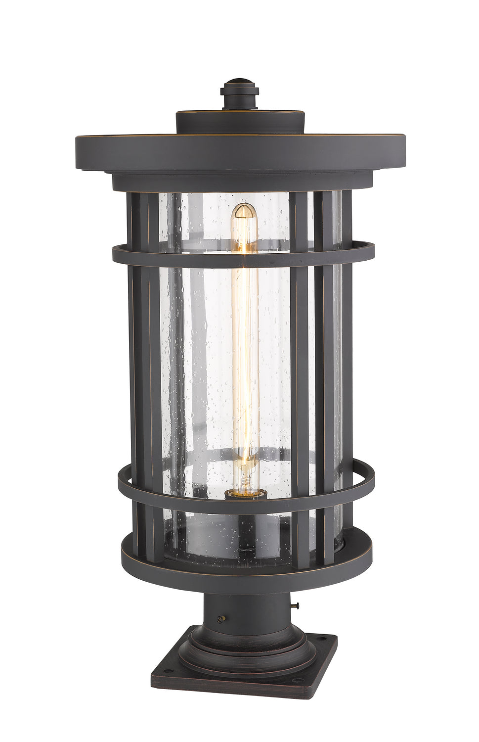 Z-Lite Canada - 570PHXL-533PM-ORB - One Light Outdoor Pier Mounted Fixture - Jordan - Oil Rubbed Bronze