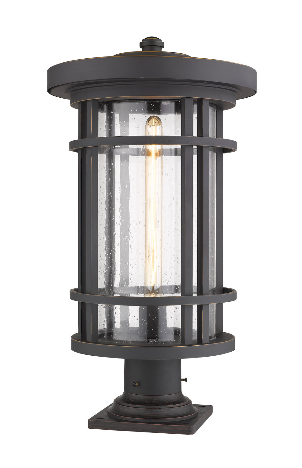 Z-Lite Canada - 570PHXL-533PM-ORB - One Light Outdoor Pier Mounted Fixture - Jordan - Oil Rubbed Bronze