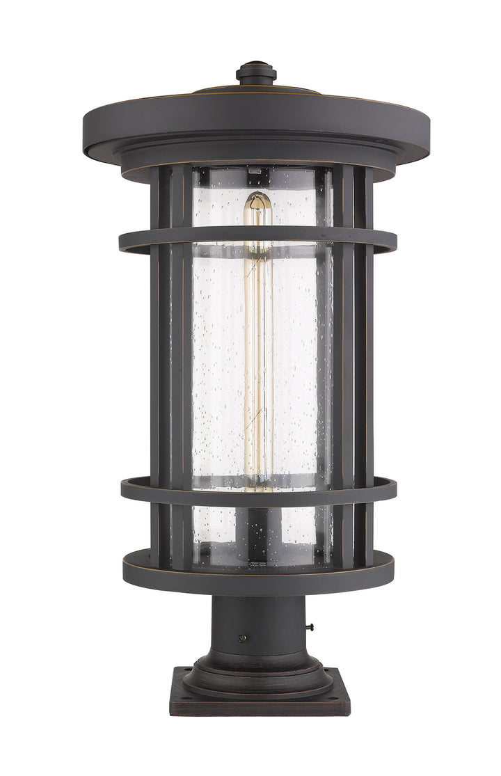 Z-Lite Canada - 570PHXL-533PM-ORB - One Light Outdoor Pier Mounted Fixture - Jordan - Oil Rubbed Bronze