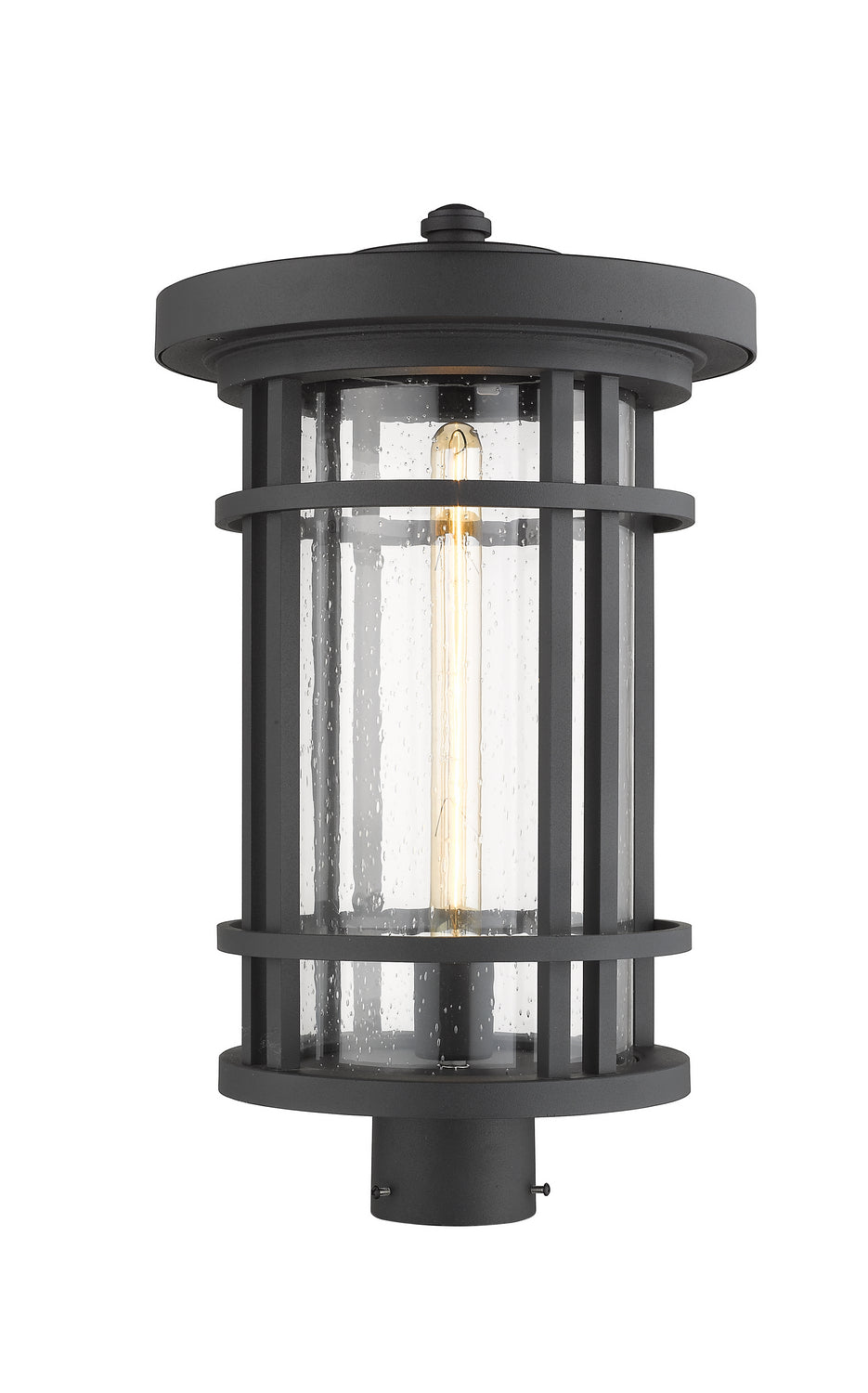 Z-Lite Canada - 570PHXL-BK - One Light Outdoor Post Mount Fixture - Jordan - Black