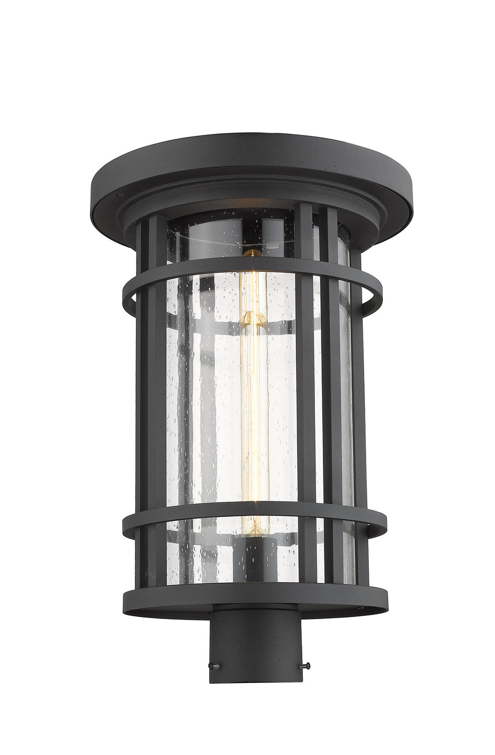 Z-Lite Canada - 570PHXL-BK - One Light Outdoor Post Mount Fixture - Jordan - Black