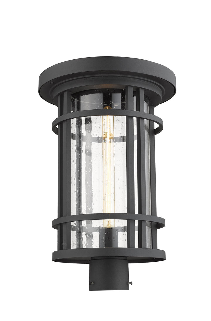 Z-Lite Canada - 570PHXL-BK - One Light Outdoor Post Mount Fixture - Jordan - Black
