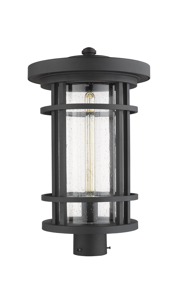 Z-Lite Canada - 570PHXL-BK - One Light Outdoor Post Mount Fixture - Jordan - Black