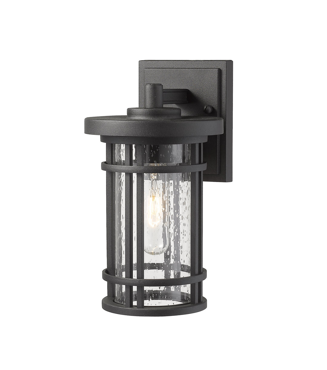 Z-Lite Canada - 570S-BK - One Light Outdoor Wall Light - Jordan - Black