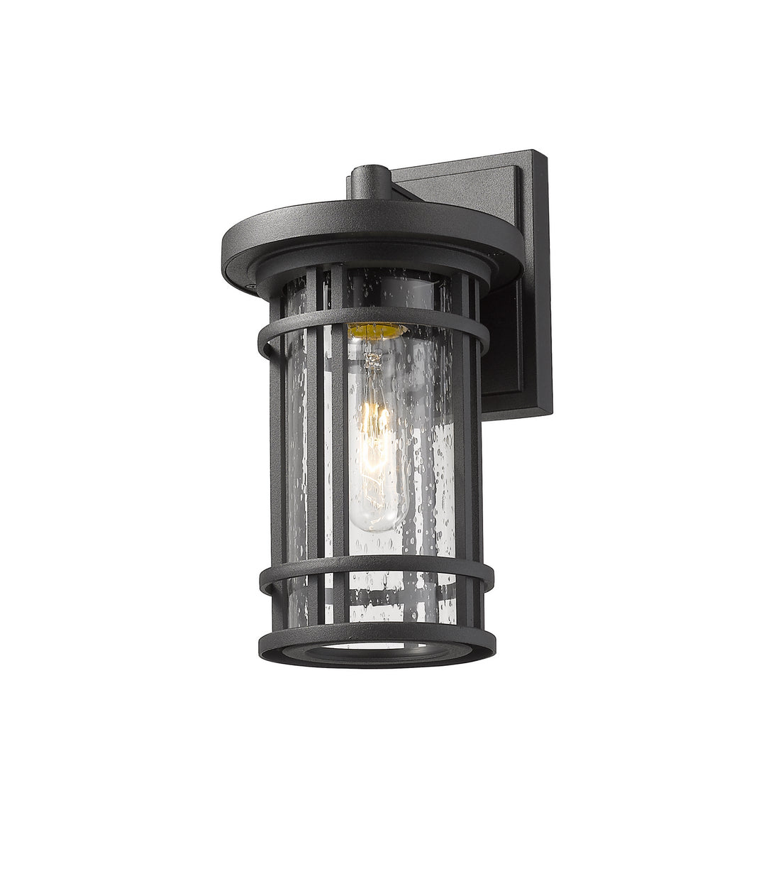 Z-Lite Canada - 570S-BK - One Light Outdoor Wall Light - Jordan - Black