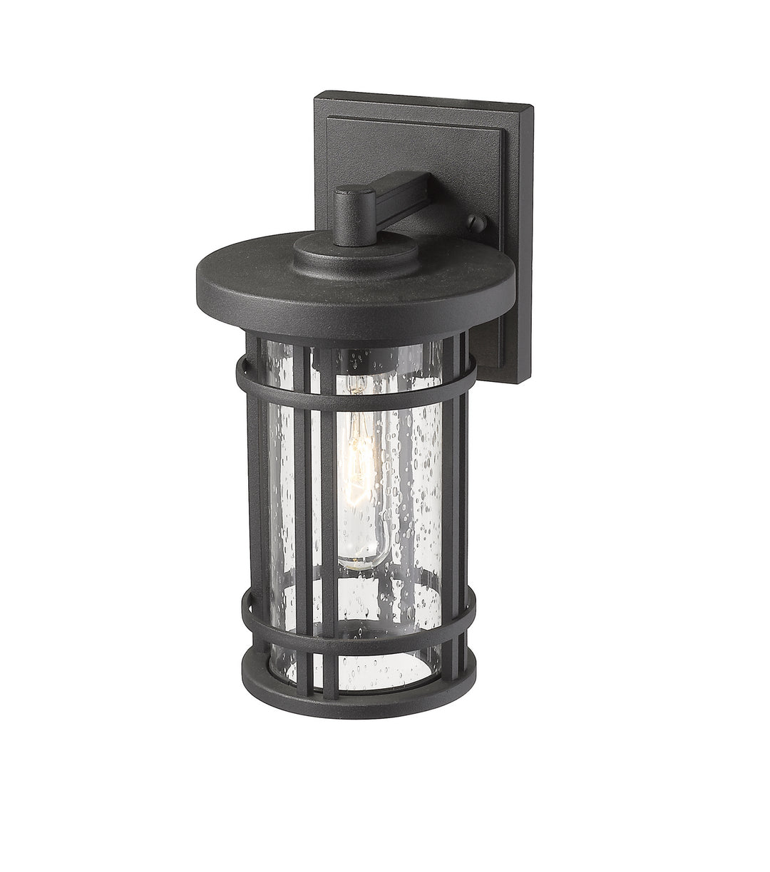 Z-Lite Canada - 570S-BK - One Light Outdoor Wall Light - Jordan - Black