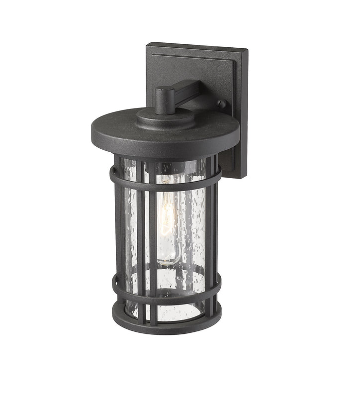 Z-Lite Canada - 570S-BK - One Light Outdoor Wall Light - Jordan - Black