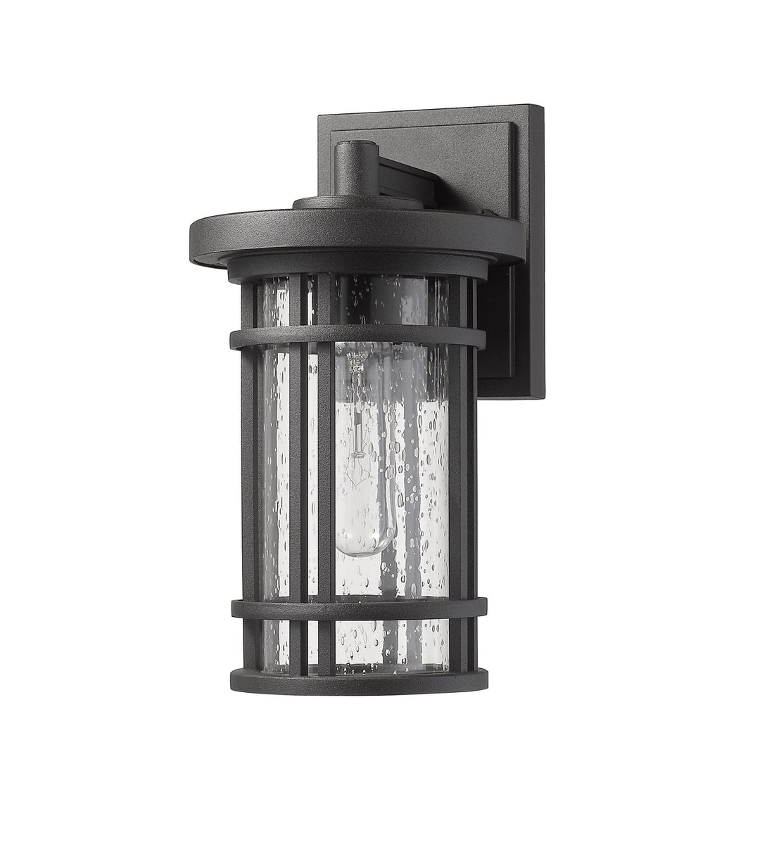 Z-Lite Canada - 570S-BK - One Light Outdoor Wall Light - Jordan - Black