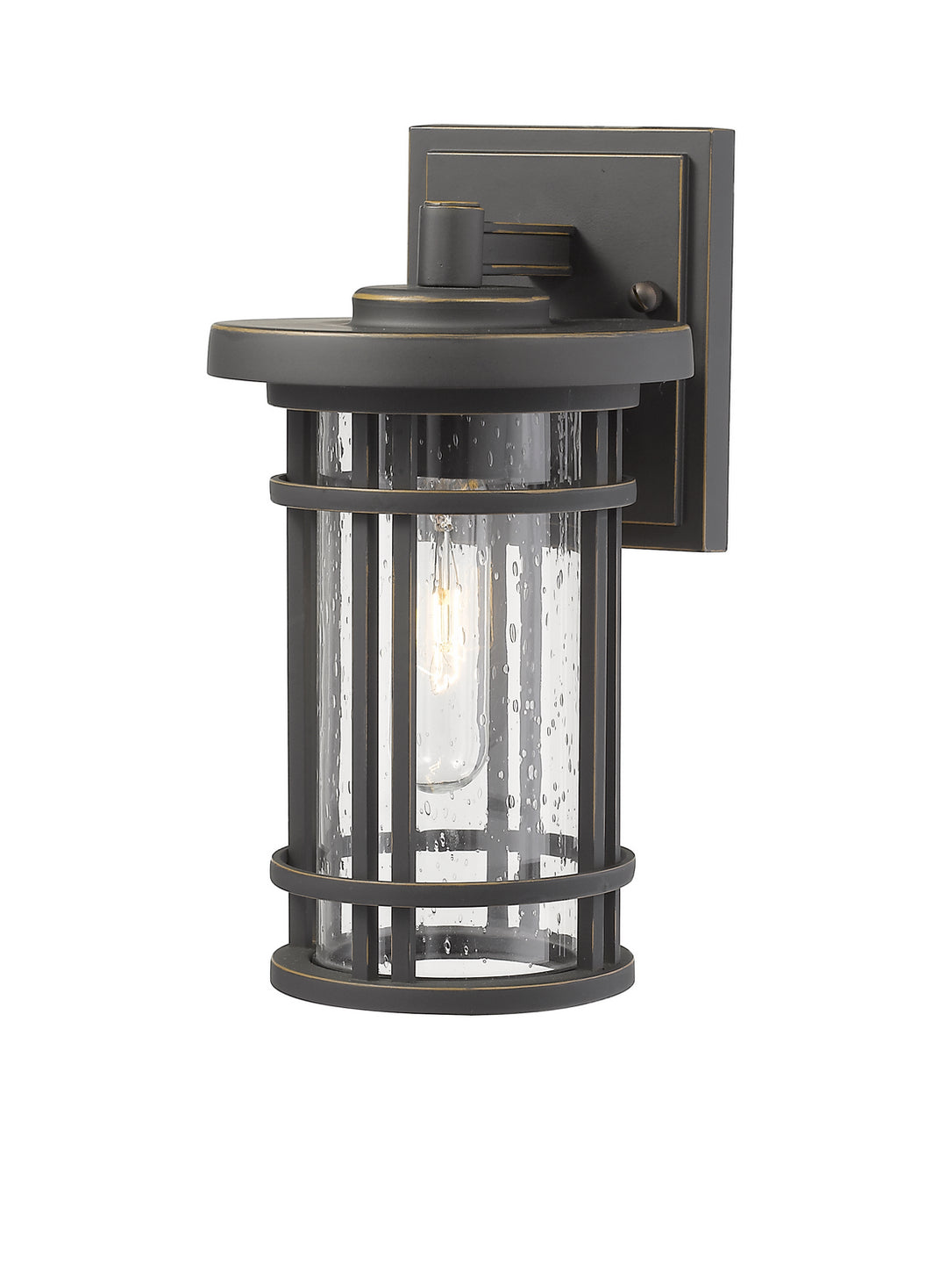 Z-Lite Canada - 570S-ORB - One Light Outdoor Wall Light - Jordan - Oil Rubbed Bronze