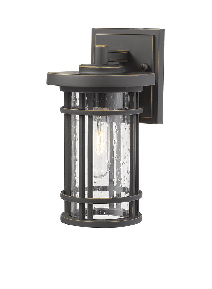 Z-Lite Canada - 570S-ORB - One Light Outdoor Wall Light - Jordan - Oil Rubbed Bronze