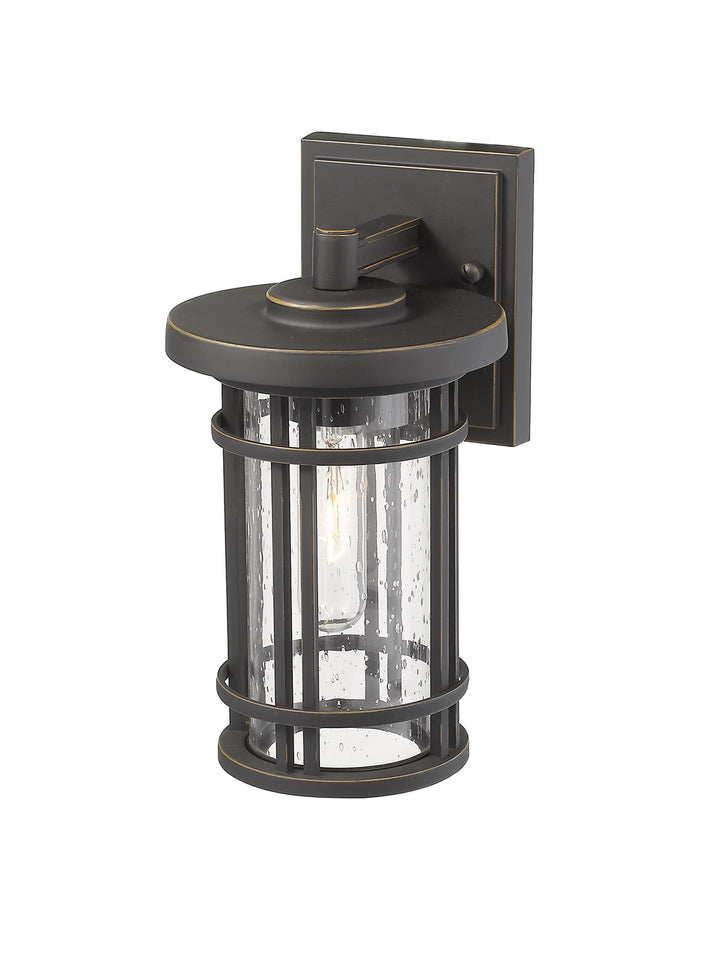 Z-Lite Canada - 570S-ORB - One Light Outdoor Wall Light - Jordan - Oil Rubbed Bronze