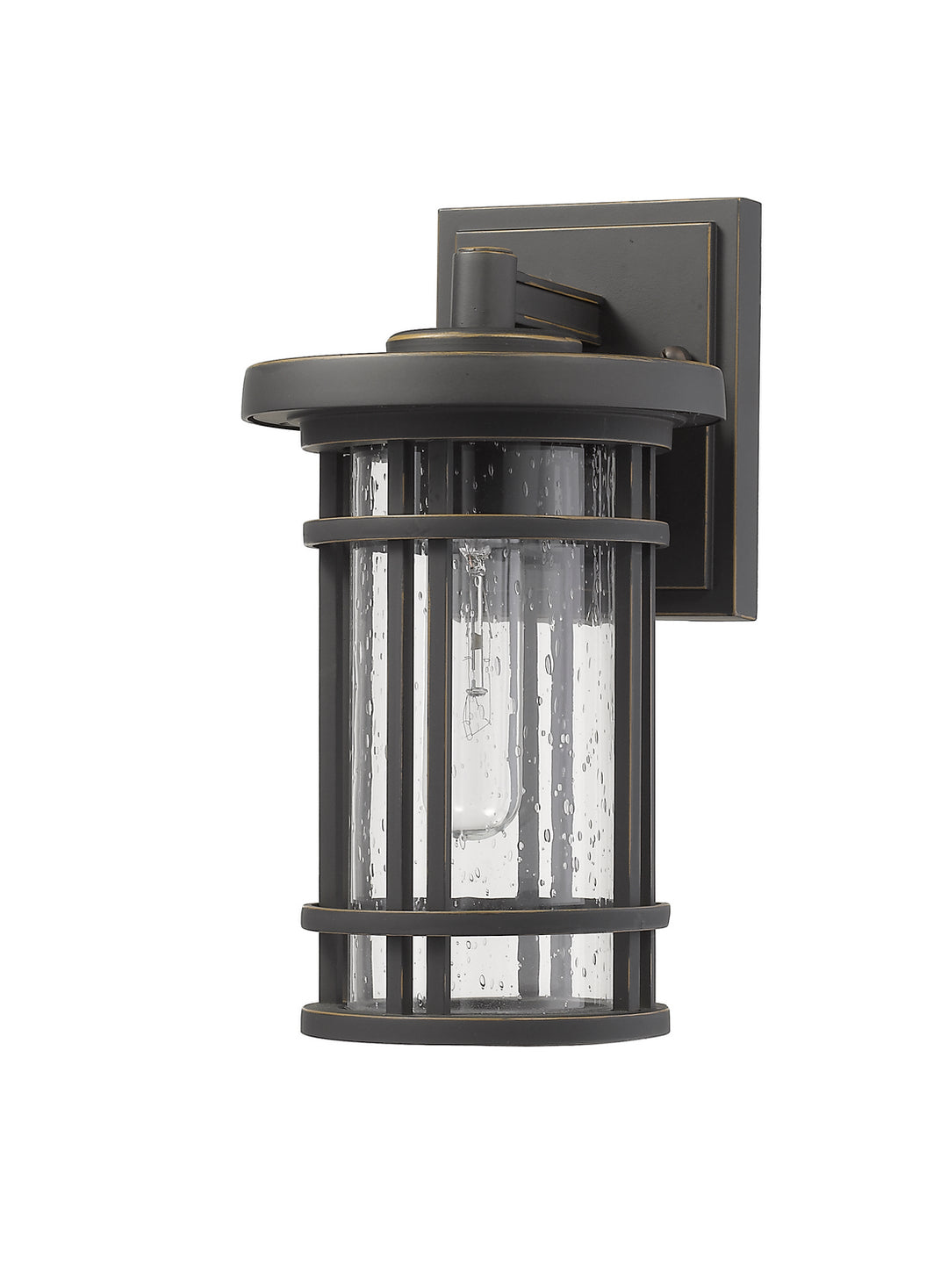 Z-Lite Canada - 570S-ORB - One Light Outdoor Wall Light - Jordan - Oil Rubbed Bronze