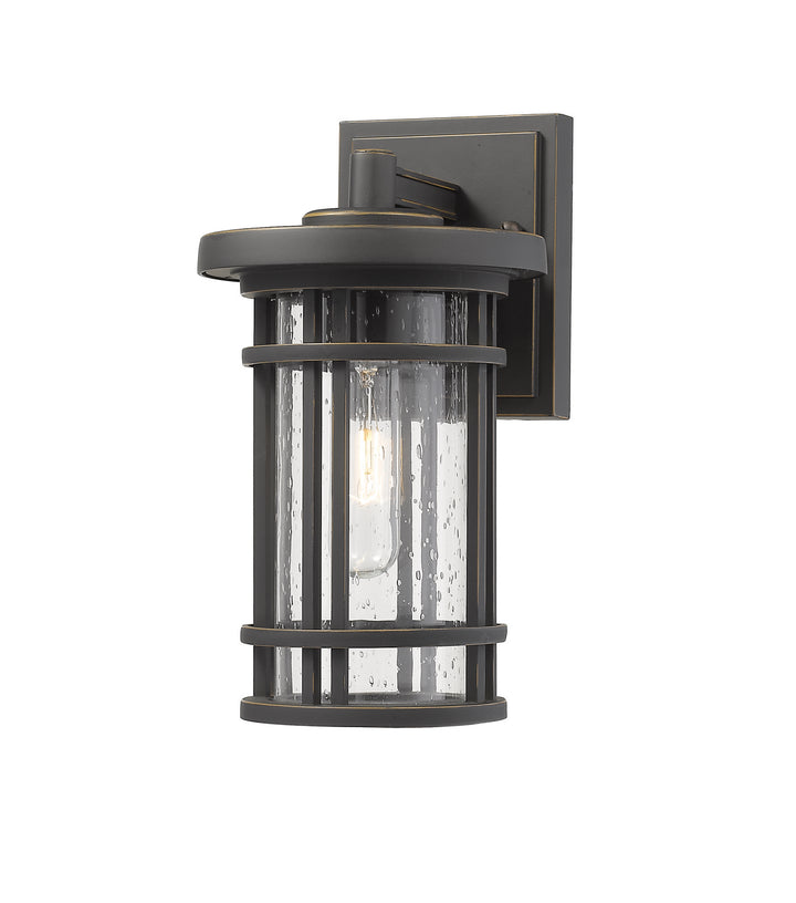 Z-Lite Canada - 570S-ORB - One Light Outdoor Wall Light - Jordan - Oil Rubbed Bronze