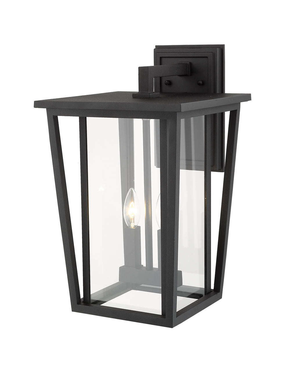 Z-Lite Canada - 571B-BK - Two Light Outdoor Wall Sconce - Seoul - Black