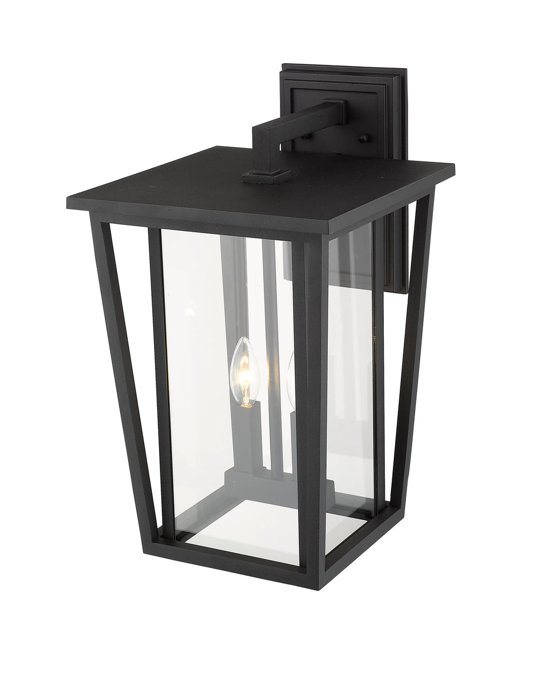 Z-Lite Canada - 571B-BK - Two Light Outdoor Wall Sconce - Seoul - Black