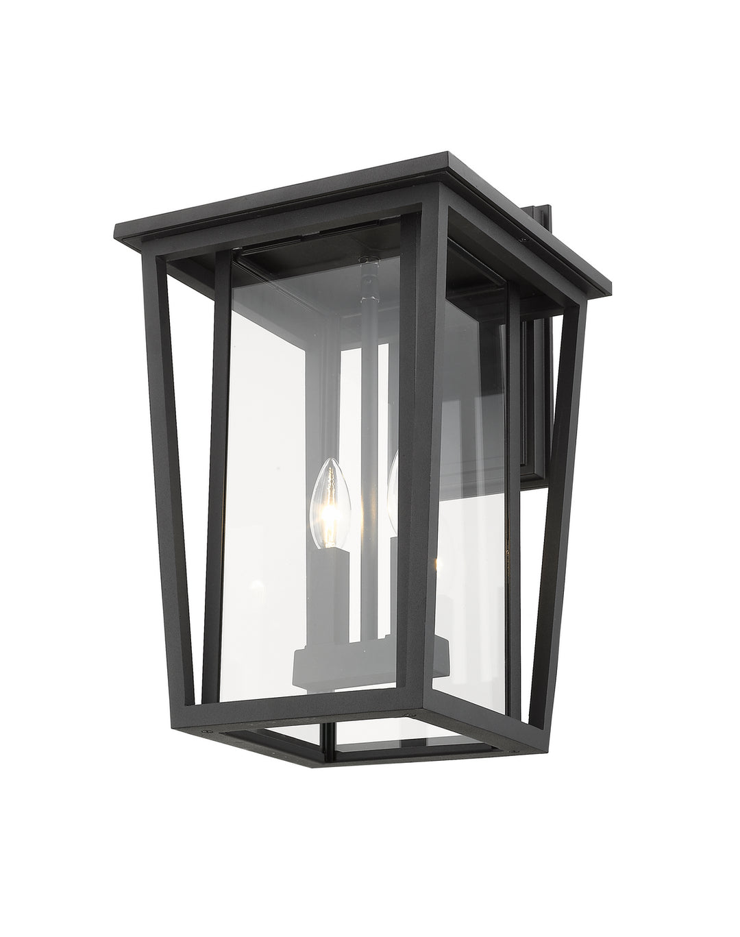 Z-Lite Canada - 571B-BK - Two Light Outdoor Wall Sconce - Seoul - Black