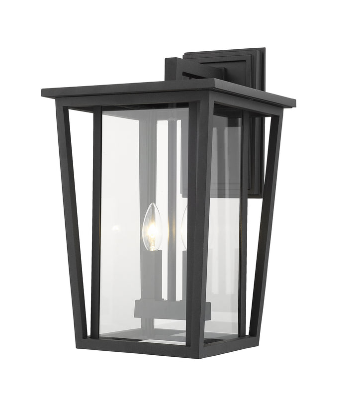 Z-Lite Canada - 571B-BK - Two Light Outdoor Wall Sconce - Seoul - Black
