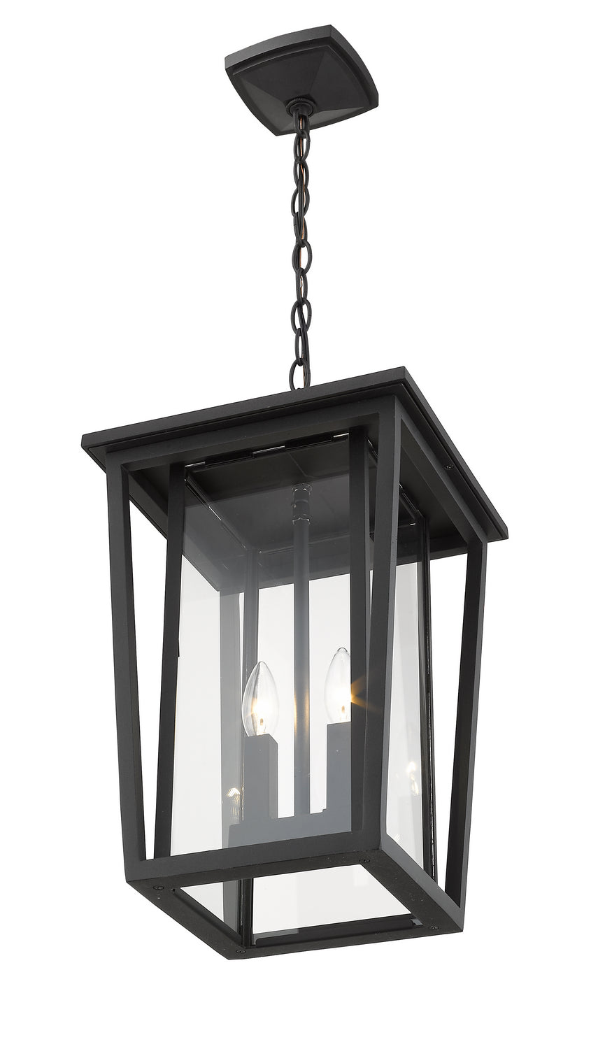 Z-Lite Canada - 571CHB-BK - Two Light Outdoor Chain Mount Ceiling Fixture - Seoul - Black