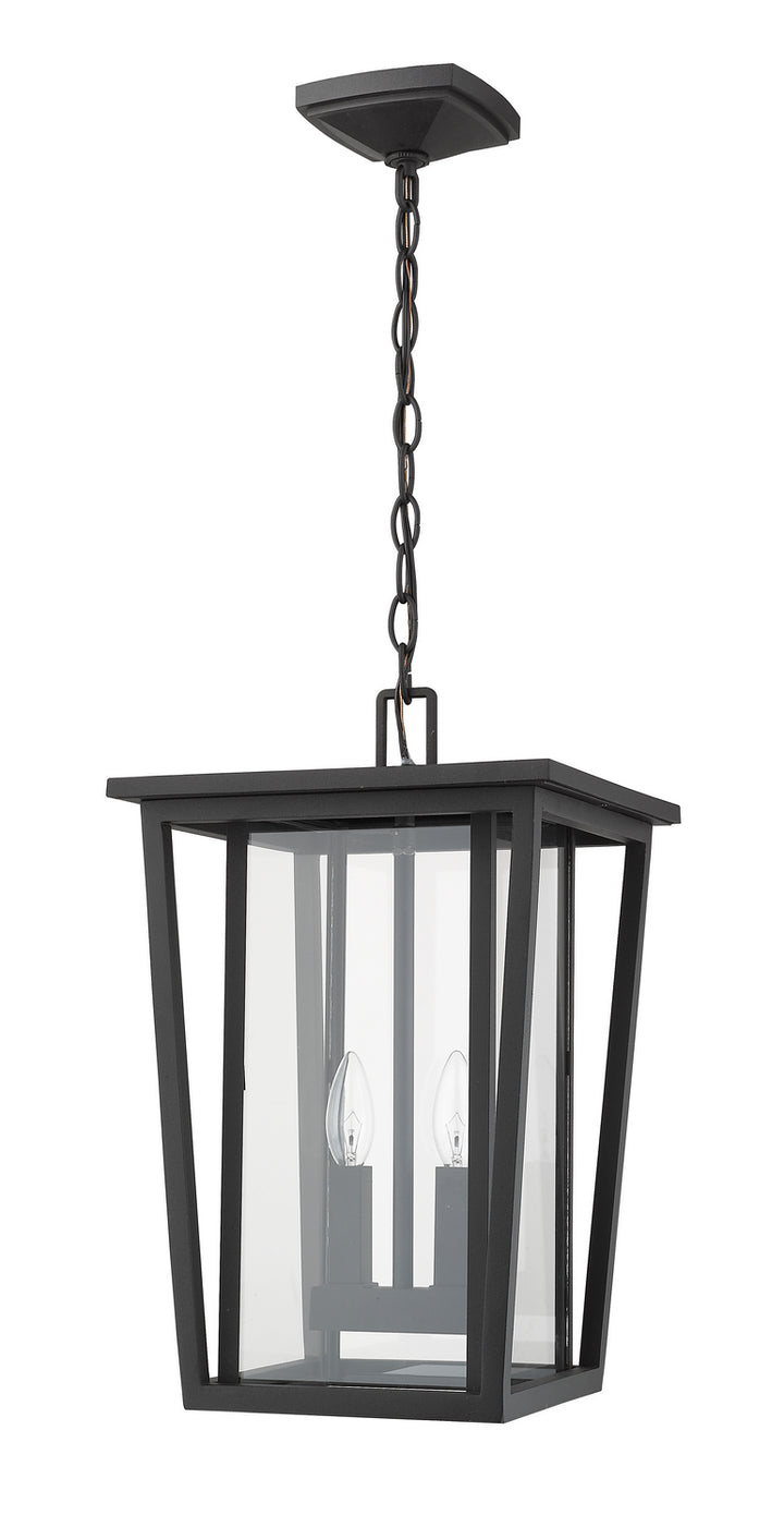 Z-Lite Canada - 571CHB-BK - Two Light Outdoor Chain Mount Ceiling Fixture - Seoul - Black