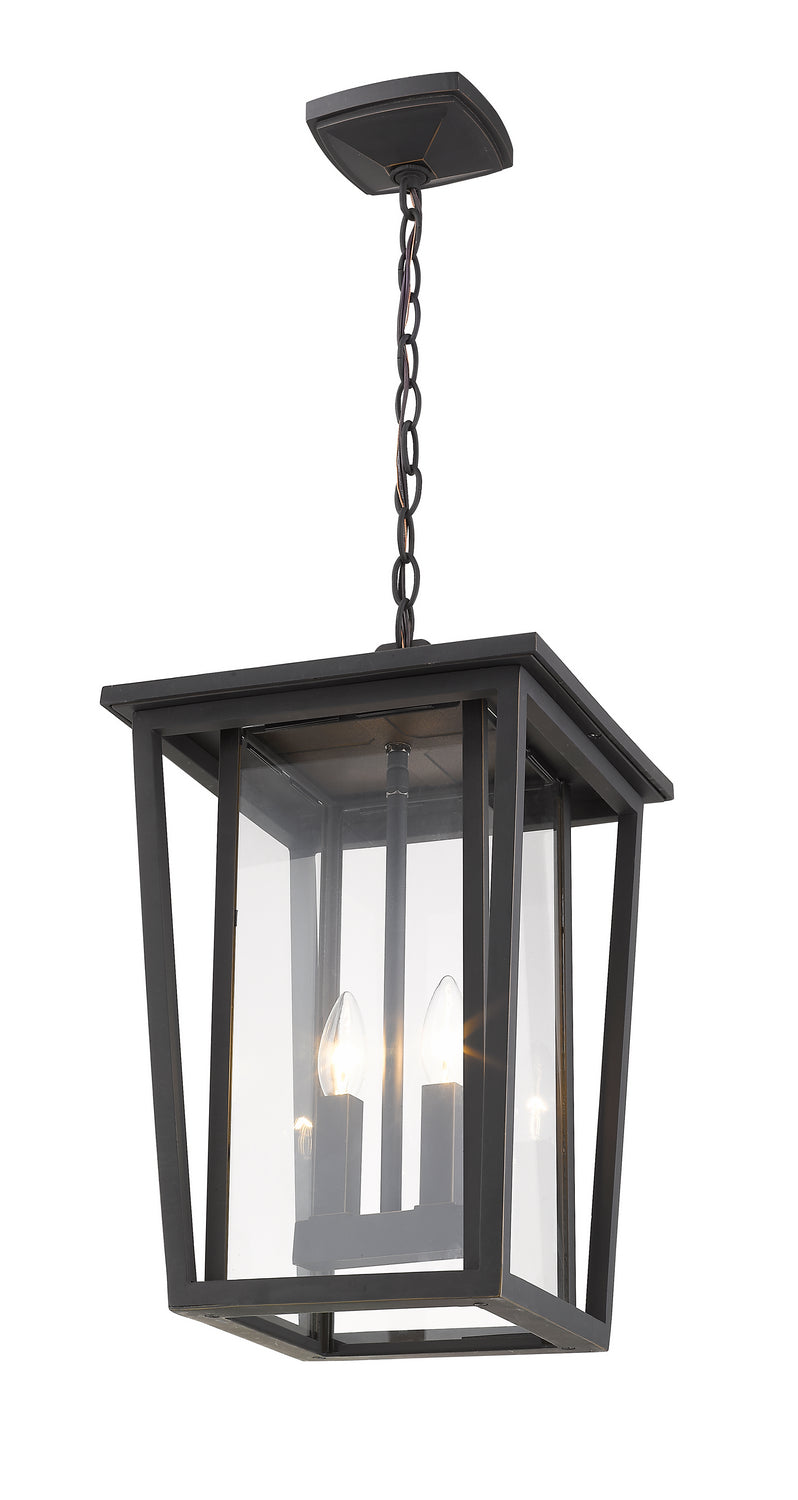 Z-Lite Canada - 571CHB-ORB - Two Light Outdoor Chain Mount Ceiling Fixture - Seoul - Oil Rubbed Bronze