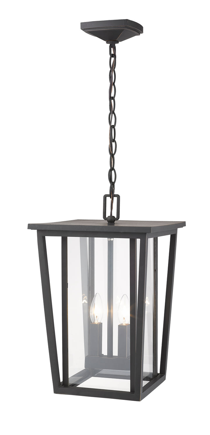 Z-Lite Canada - 571CHB-ORB - Two Light Outdoor Chain Mount Ceiling Fixture - Seoul - Oil Rubbed Bronze