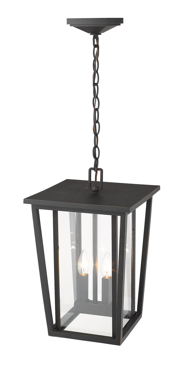 Z-Lite Canada - 571CHB-ORB - Two Light Outdoor Chain Mount Ceiling Fixture - Seoul - Oil Rubbed Bronze