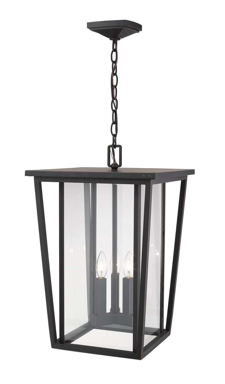 Z-Lite Canada - 571CHXL-ORB - Three Light Outdoor Chain Mount Ceiling Fixture - Seoul - Oil Rubbed Bronze