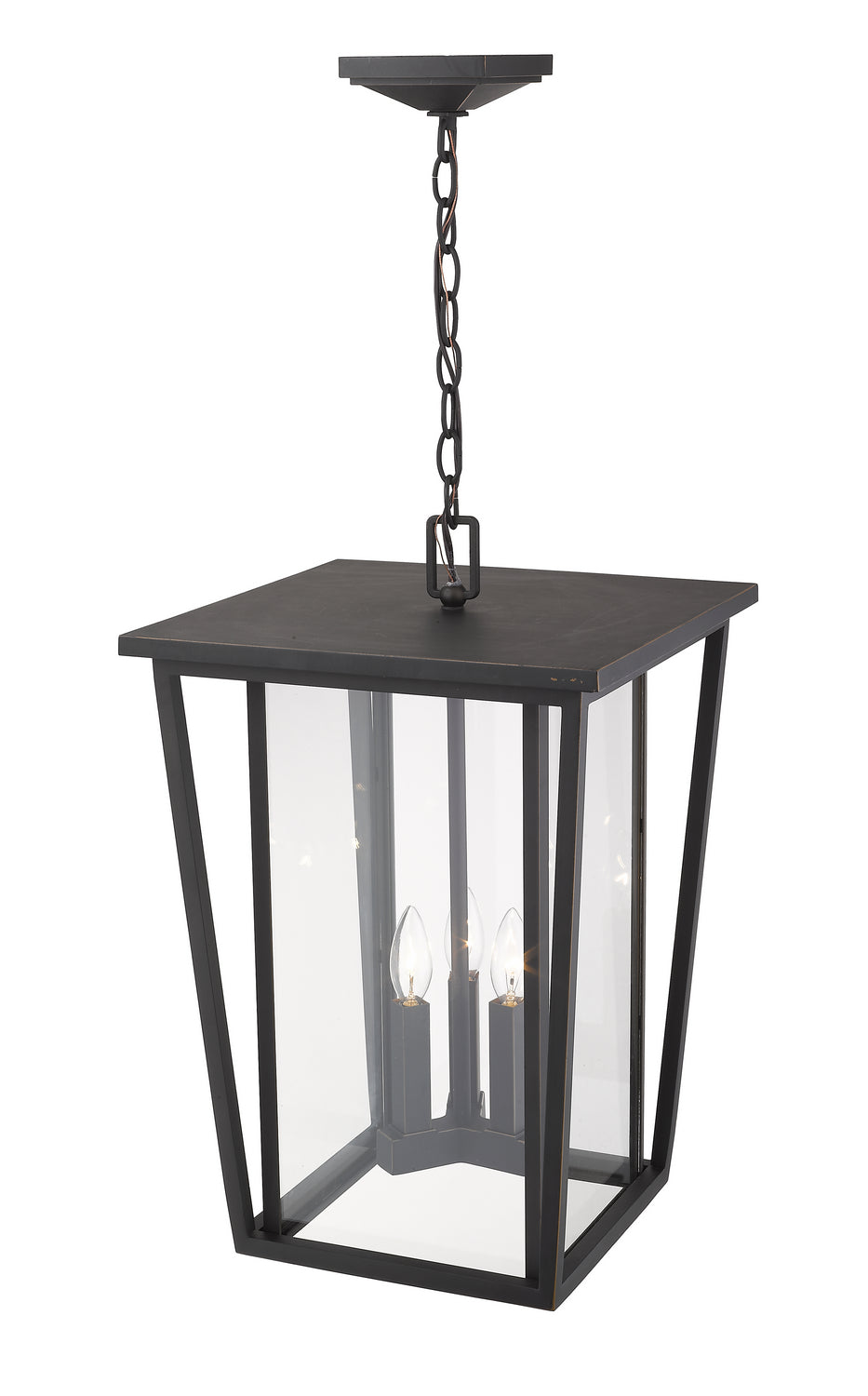 Z-Lite Canada - 571CHXL-ORB - Three Light Outdoor Chain Mount Ceiling Fixture - Seoul - Oil Rubbed Bronze