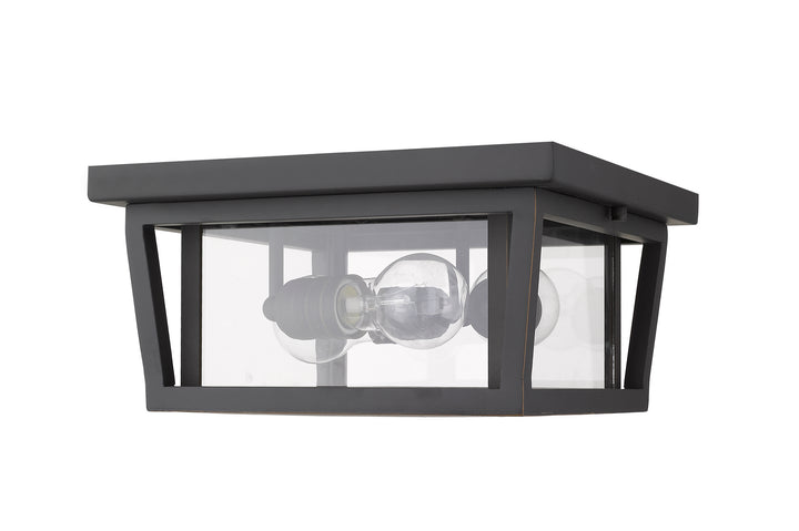 Z-Lite Canada - 571F-ORB - Three Light Outdoor Flush Mount - Seoul - Oil Rubbed Bronze