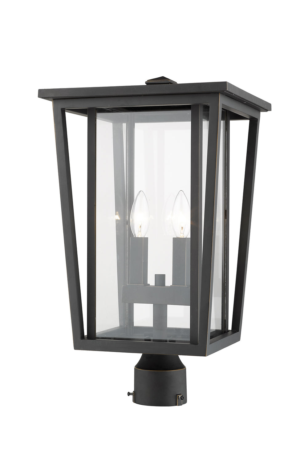 Z-Lite Canada - 571PHBR-ORB - Two Light Outdoor Post Mount Fixture - Seoul - Oil Rubbed Bronze