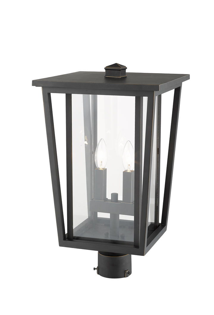 Z-Lite Canada - 571PHBR-ORB - Two Light Outdoor Post Mount Fixture - Seoul - Oil Rubbed Bronze