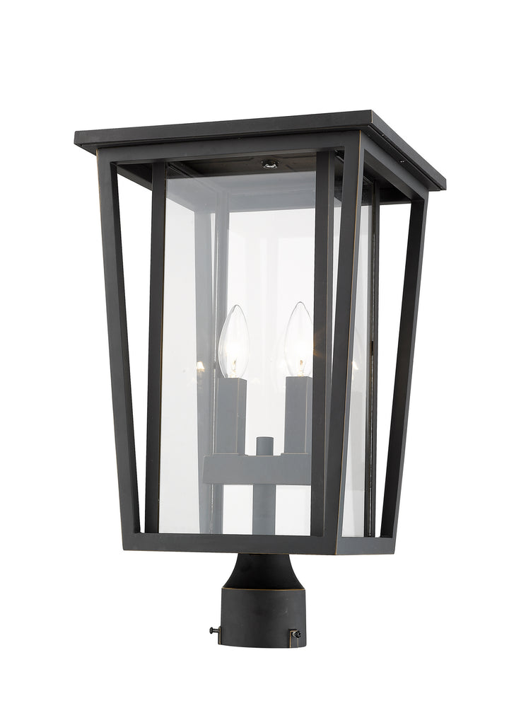 Z-Lite Canada - 571PHBR-ORB - Two Light Outdoor Post Mount Fixture - Seoul - Oil Rubbed Bronze