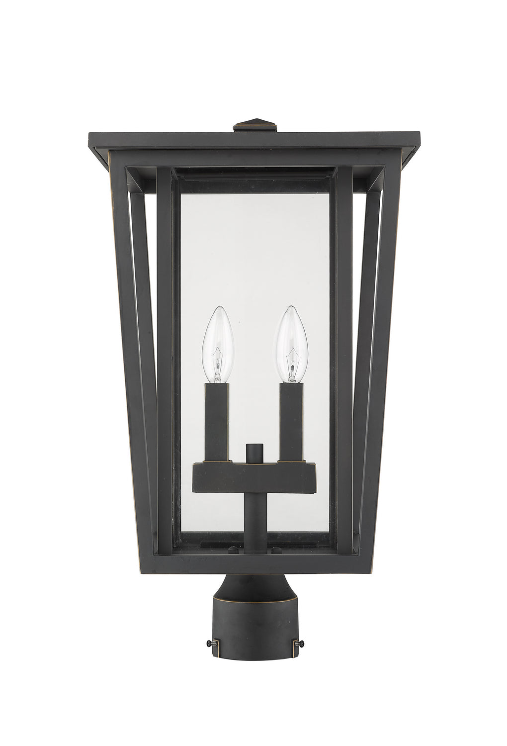 Z-Lite Canada - 571PHBR-ORB - Two Light Outdoor Post Mount Fixture - Seoul - Oil Rubbed Bronze