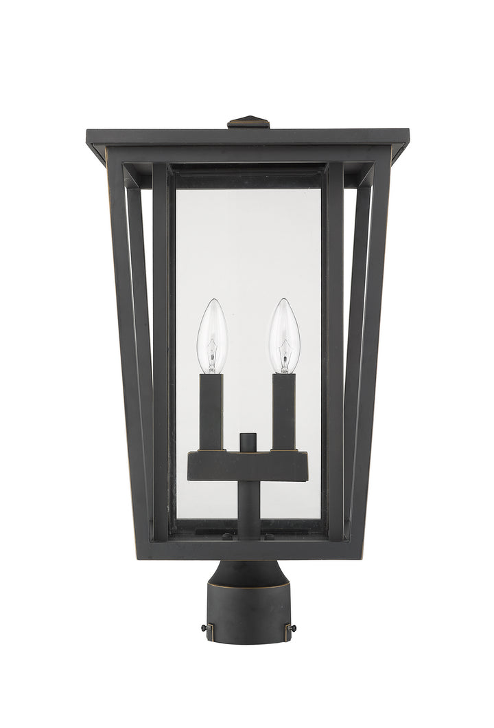 Z-Lite Canada - 571PHBR-ORB - Two Light Outdoor Post Mount Fixture - Seoul - Oil Rubbed Bronze