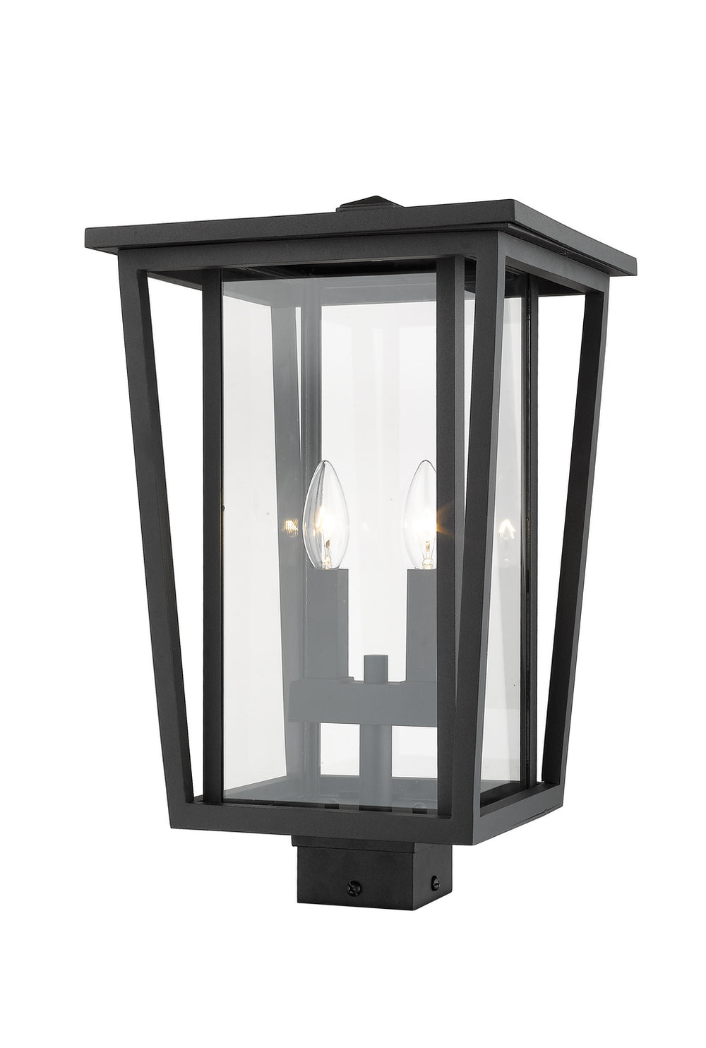 Z-Lite Canada - 571PHBS-BK - Two Light Outdoor Post Mount Fixture - Seoul - Black