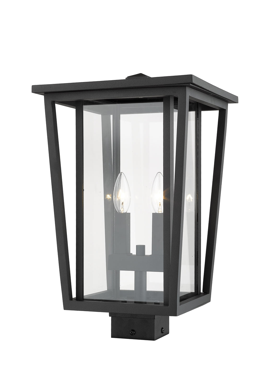 Z-Lite Canada - 571PHBS-BK - Two Light Outdoor Post Mount Fixture - Seoul - Black