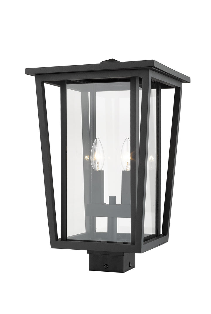 Z-Lite Canada - 571PHBS-BK - Two Light Outdoor Post Mount Fixture - Seoul - Black