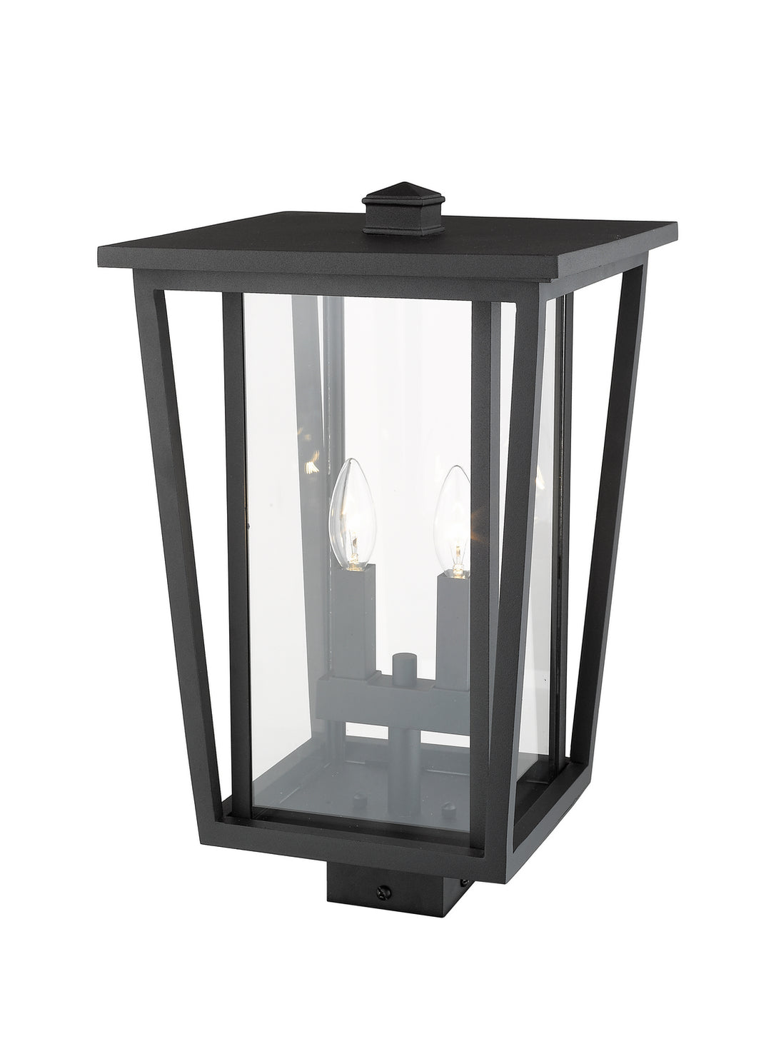 Z-Lite Canada - 571PHBS-BK - Two Light Outdoor Post Mount Fixture - Seoul - Black