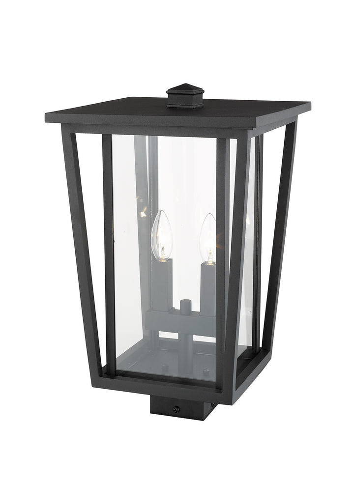 Z-Lite Canada - 571PHBS-BK - Two Light Outdoor Post Mount Fixture - Seoul - Black