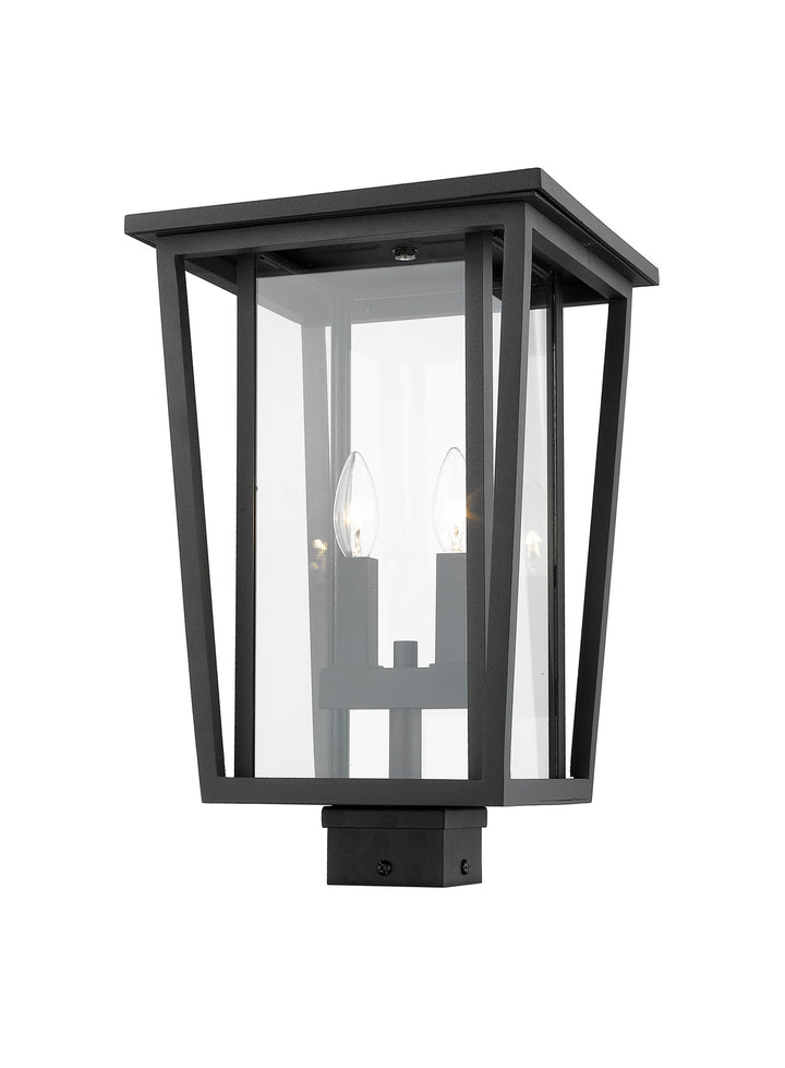Z-Lite Canada - 571PHBS-BK - Two Light Outdoor Post Mount Fixture - Seoul - Black
