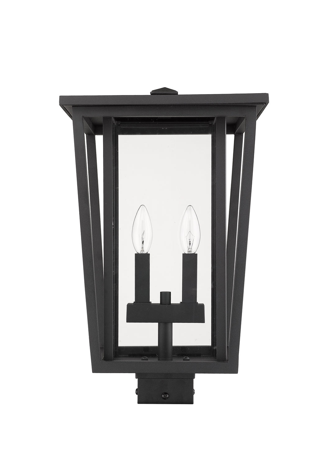 Z-Lite Canada - 571PHBS-BK - Two Light Outdoor Post Mount Fixture - Seoul - Black