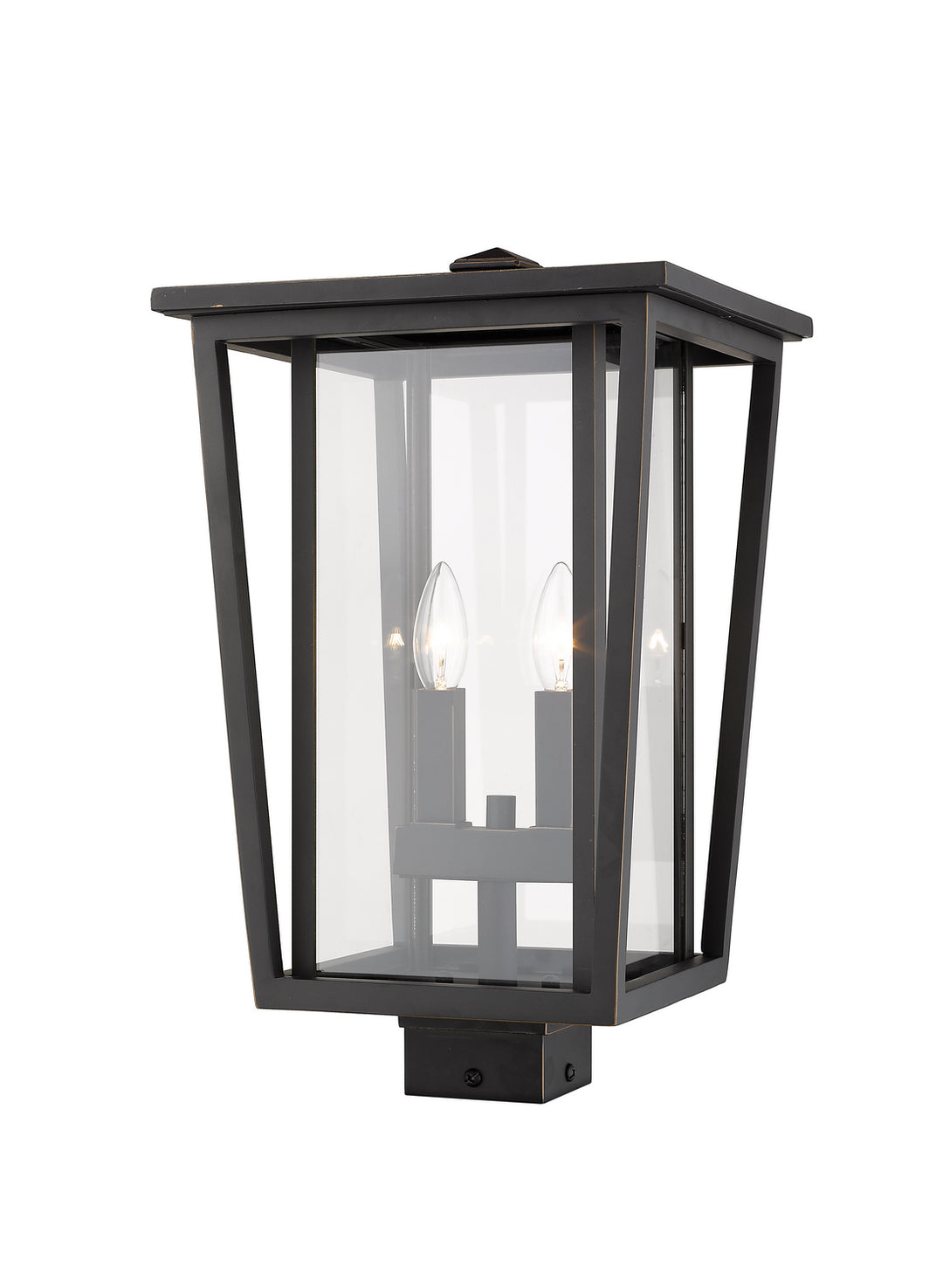 Z-Lite Canada - 571PHBS-ORB - Two Light Outdoor Post Mount Fixture - Seoul - Oil Rubbed Bronze