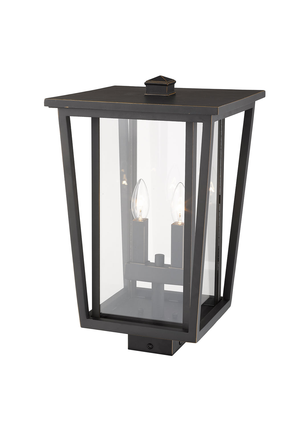 Z-Lite Canada - 571PHBS-ORB - Two Light Outdoor Post Mount Fixture - Seoul - Oil Rubbed Bronze