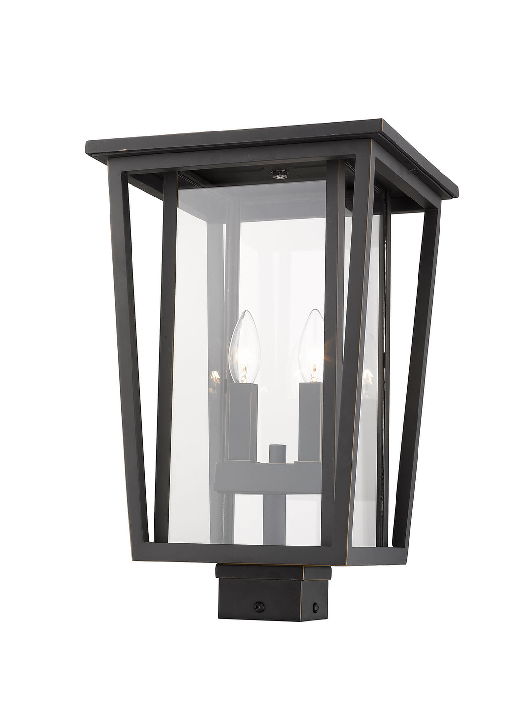 Z-Lite Canada - 571PHBS-ORB - Two Light Outdoor Post Mount Fixture - Seoul - Oil Rubbed Bronze