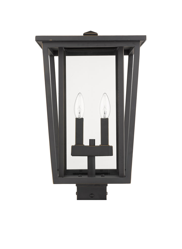 Z-Lite Canada - 571PHBS-ORB - Two Light Outdoor Post Mount Fixture - Seoul - Oil Rubbed Bronze